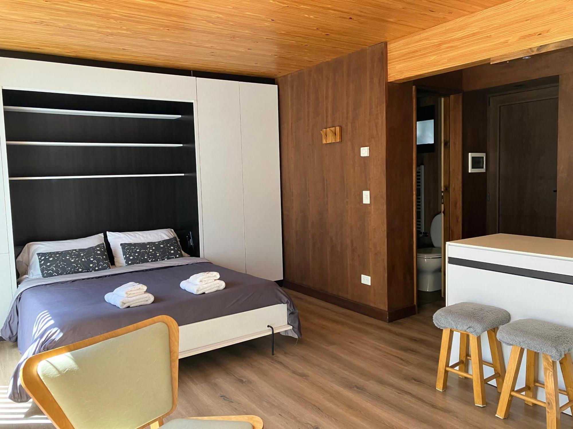 Apartament Rahue, Monoambiente Centrico Con Patio Propio San Martín de los Andes Zewnętrze zdjęcie